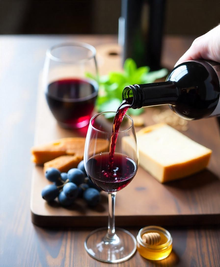 freepik__pouring-red-wine-into-a-glass-on-a-wooden-board-wi__84658